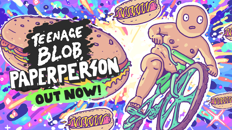 Teenage Blob: Paperperson - The First Single - Teenage Blob's ...