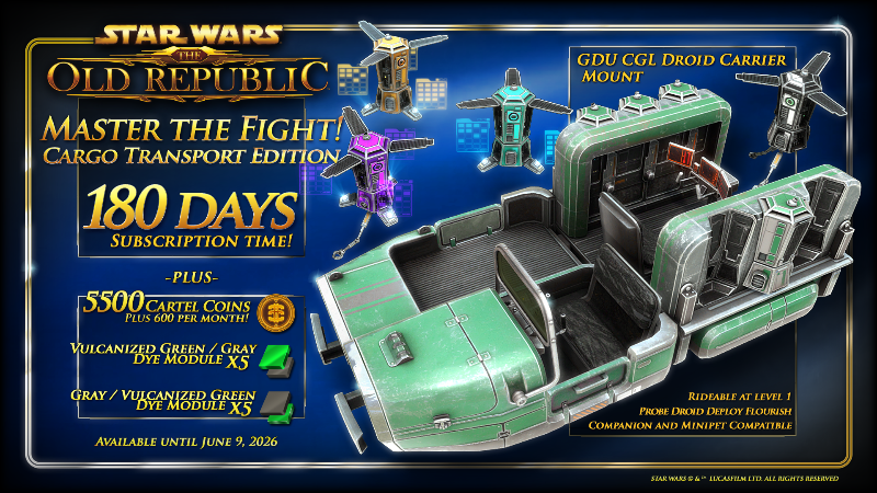 The Master the Fight: Cargo Transport Edition is now available!