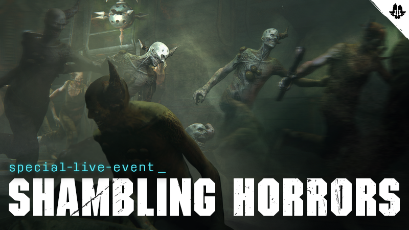 Special Live Event: Shambling Horrors Live Now!