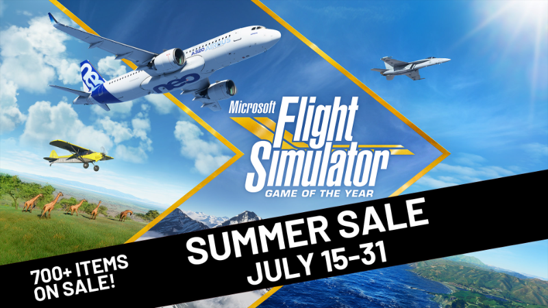 Microsoft Flight Simulator 40th Anniversary Edition - Summer Sale: 700 ...