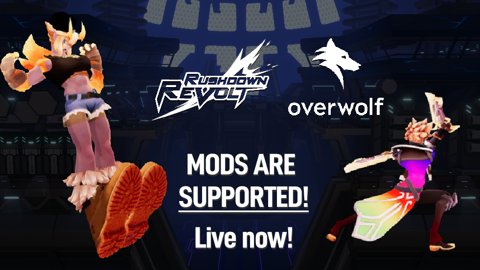 Mods are now officially supported in Rushdown Revolt!