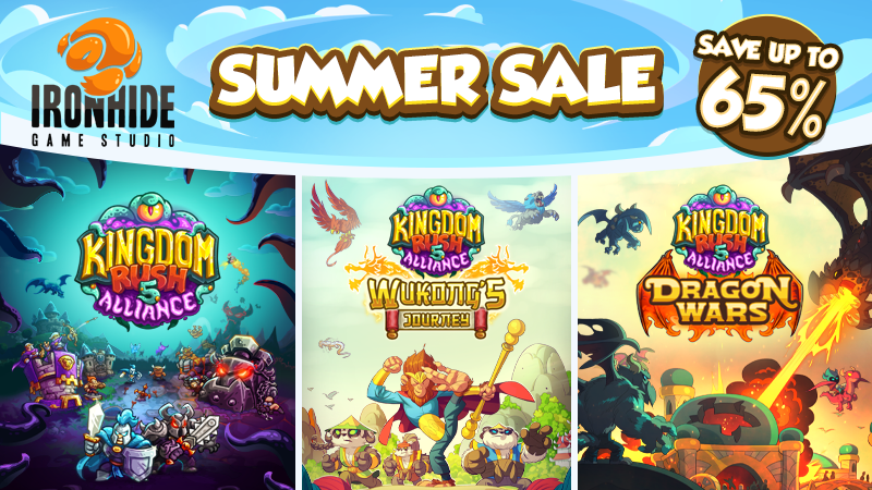Ironhide Games Summer Sale Is Here