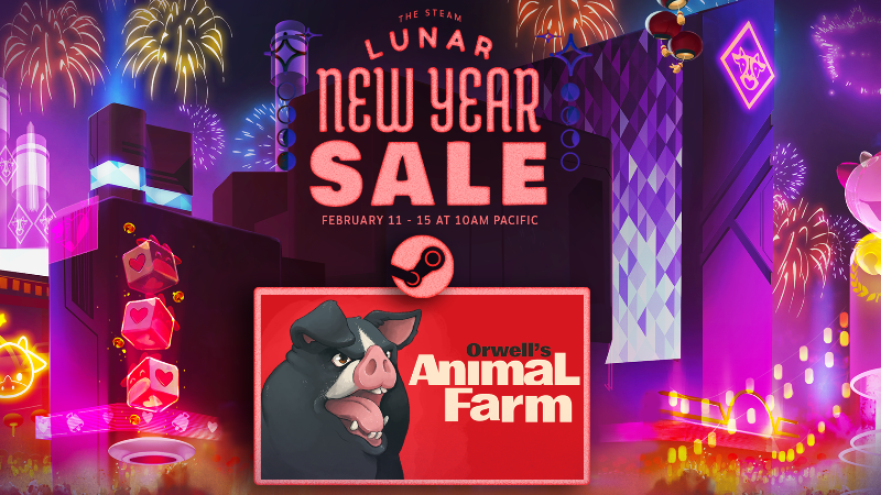 Orwell's Animal Farm is 10% off this weekend