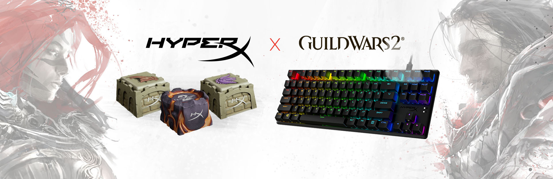 Win a HyperX Keyboard and Guild Wars 2 Keycaps!