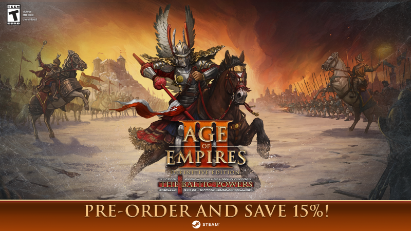 Pre-Order The Baltic Powers for Age of Empires III: Definitive Edition