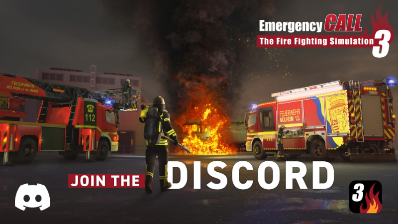Emergency Call - The Fire Fighting Simulation 3 | Discord server is now live!