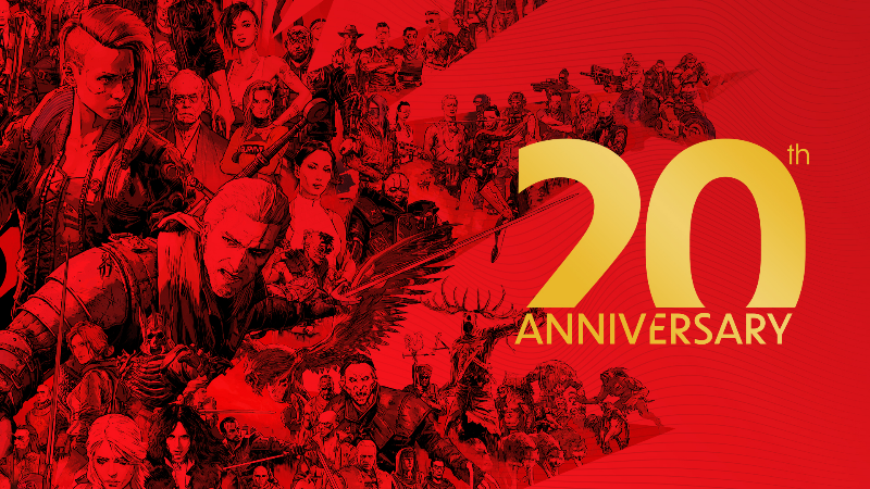 Thank you for celebrating 20 years of CD PROJEKT RED