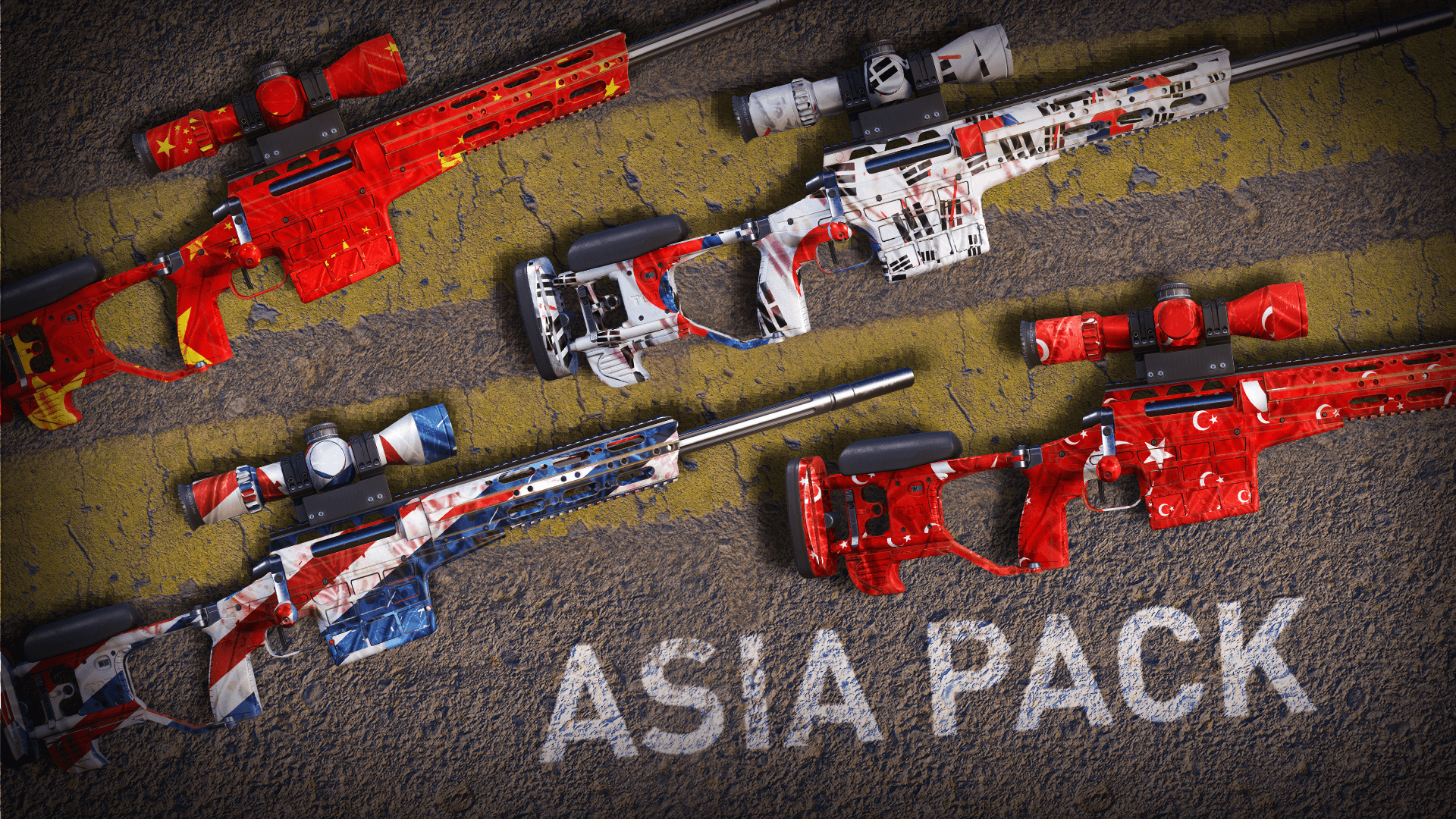 Hoist the Colours - National Flag Weapon Skins Now Available!