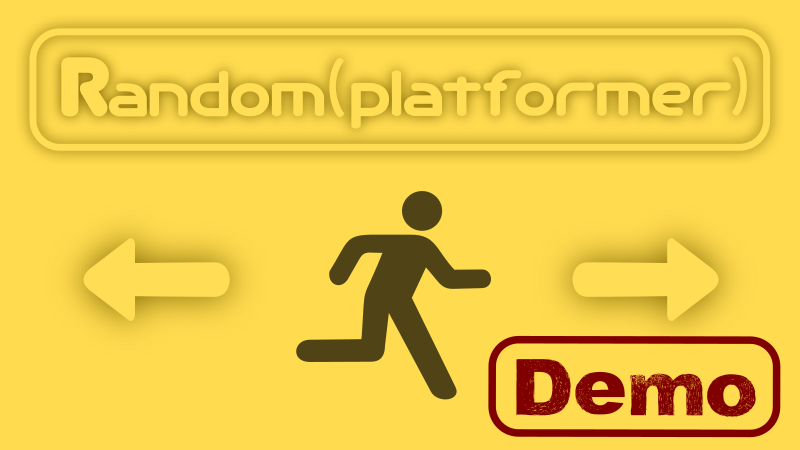 Random(platformer) - The demo has been released - Steam News