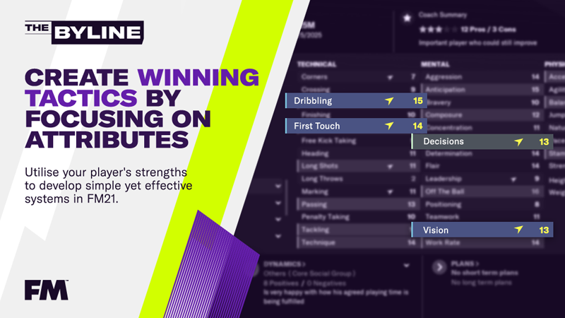 How to Create Simple, Winning Tactics in FM21