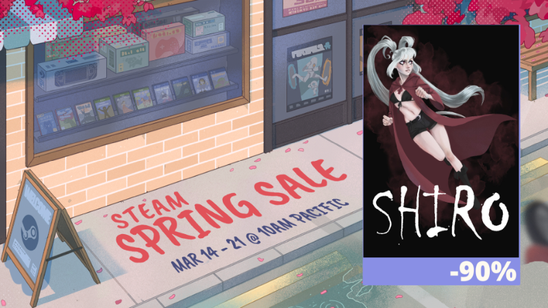 Shiro - The Steam Spring Sale has begun! - Steam News