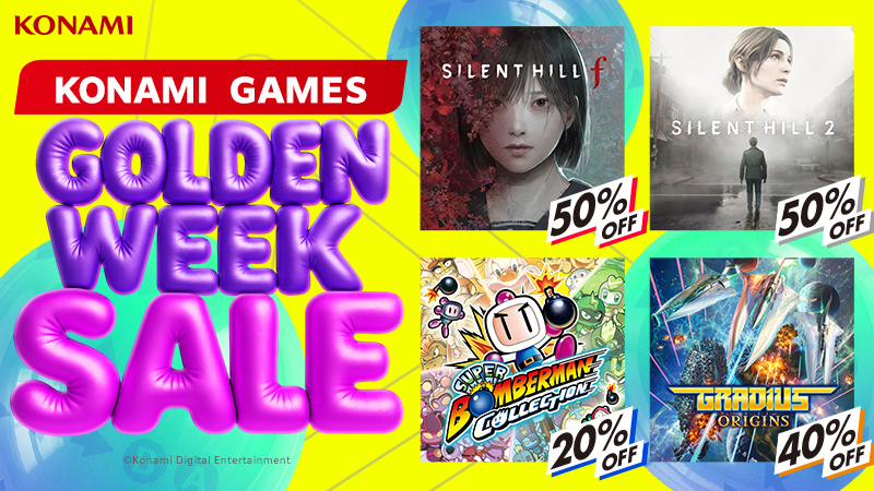 KONAMI Golden Week Sale 2026 Is Now On!