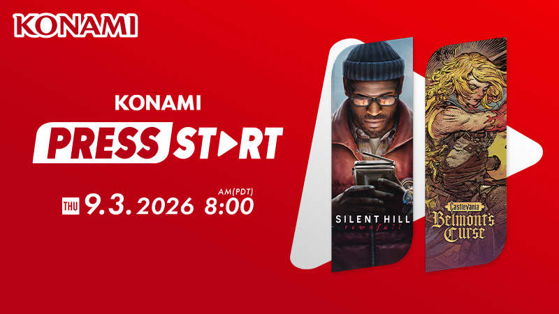 KONAMI PRESS START Title Showcase
