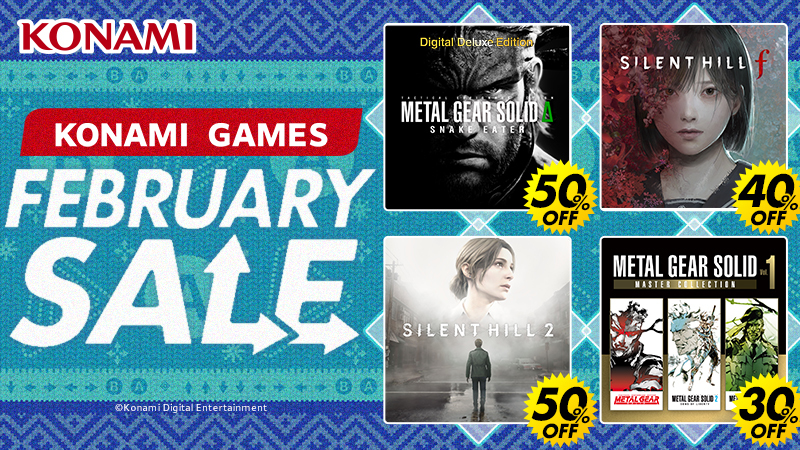 KONAMI February Sale 2026 is now on!