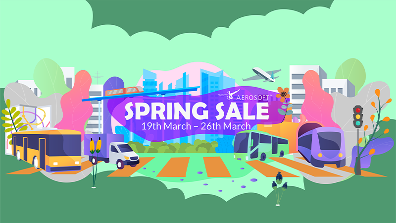 Aerosoft Spring Sale 🌸 | Get Up To 90% Off!