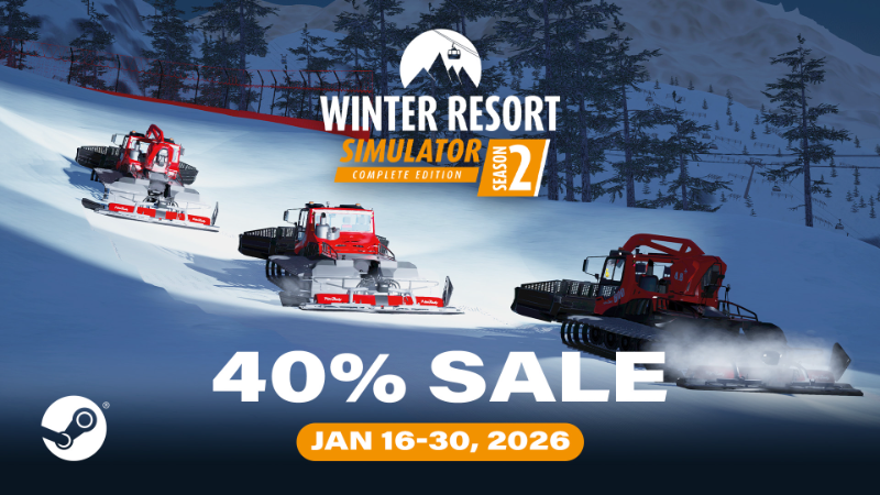 ❄️ Winter Resort Simulator 2 – 40 % SALE ❄️
