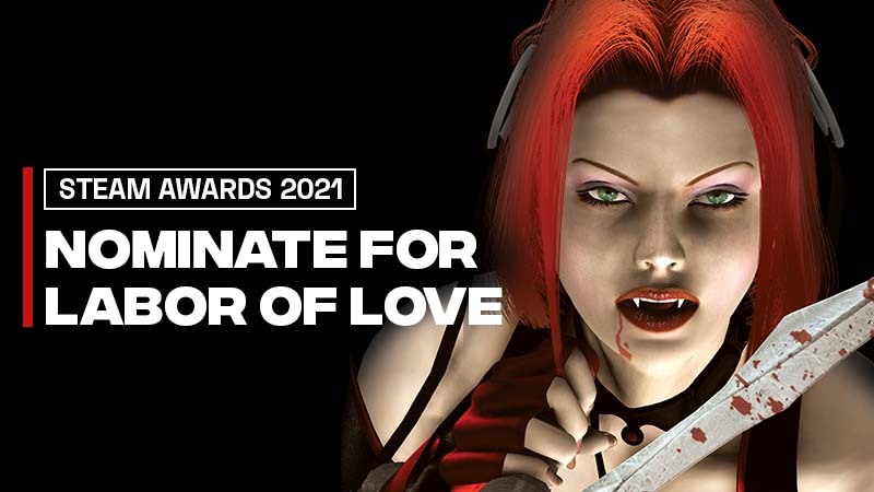 Nominate BloodRayne: Ultimate Edition for the Steam Awards!