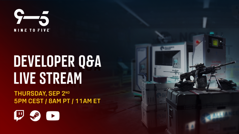 Nine to Five - Developer Q&A Live Stream / Early Access Launch and ...