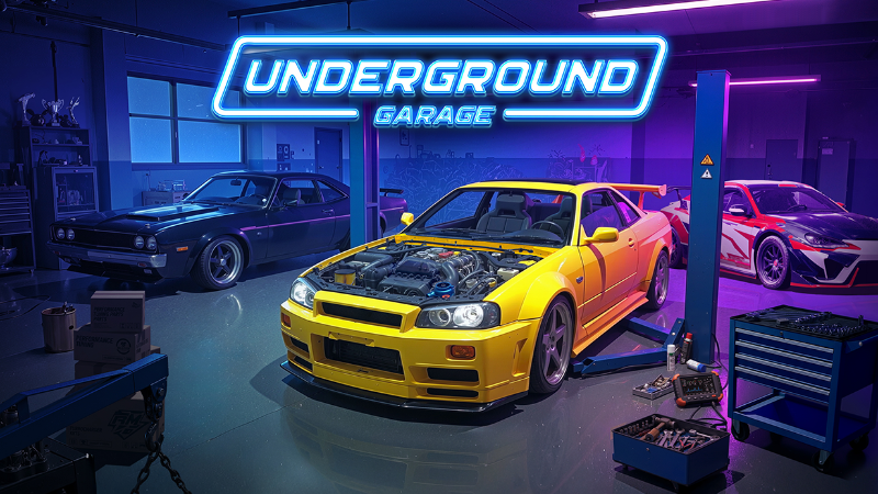 Underground Garage 1.0 – We Are LIVE! 🎉