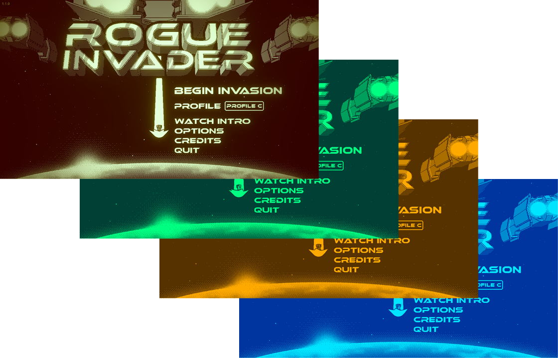 Retro color filters added 