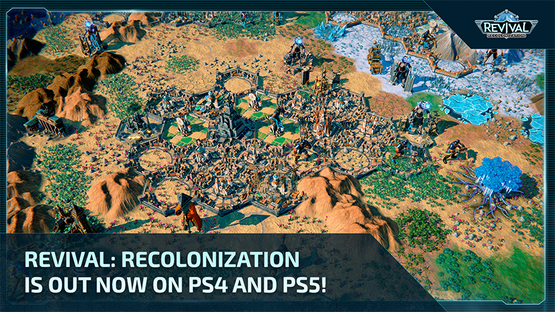Revival: Recolonization is out now on PS4 and PS5!
