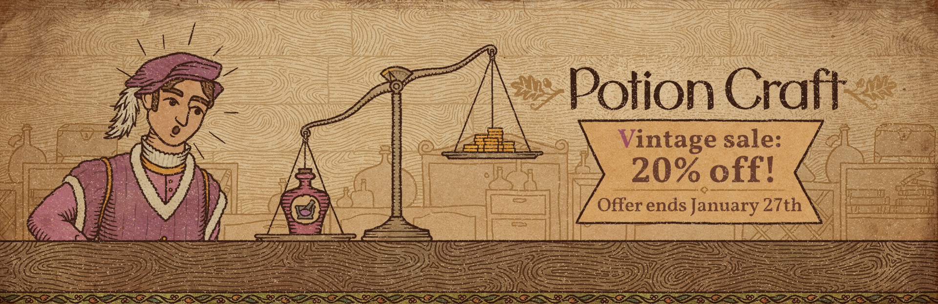 Get 20% OFF Potion Craft!