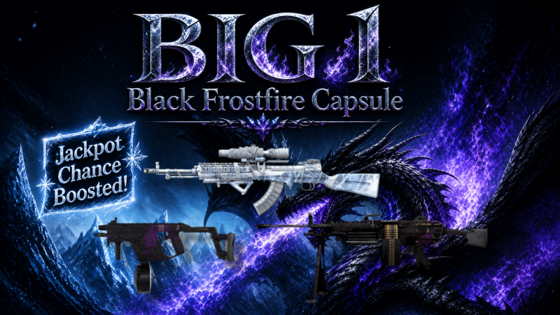 BIG 1 Black Frostfire Capsule