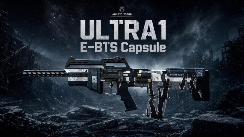 The ULTRA1 E-BTS Capsule Open