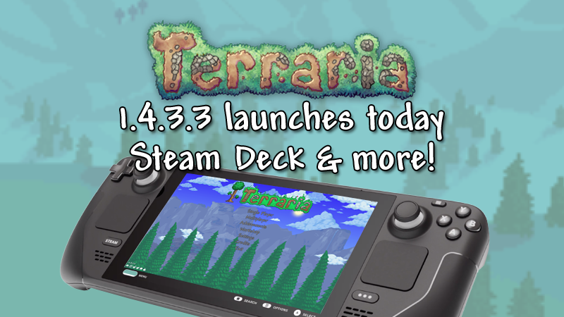 Terraria - Terraria 1.4.3.3 - Steam Deck Optimization Update Release Notes  - Steam News