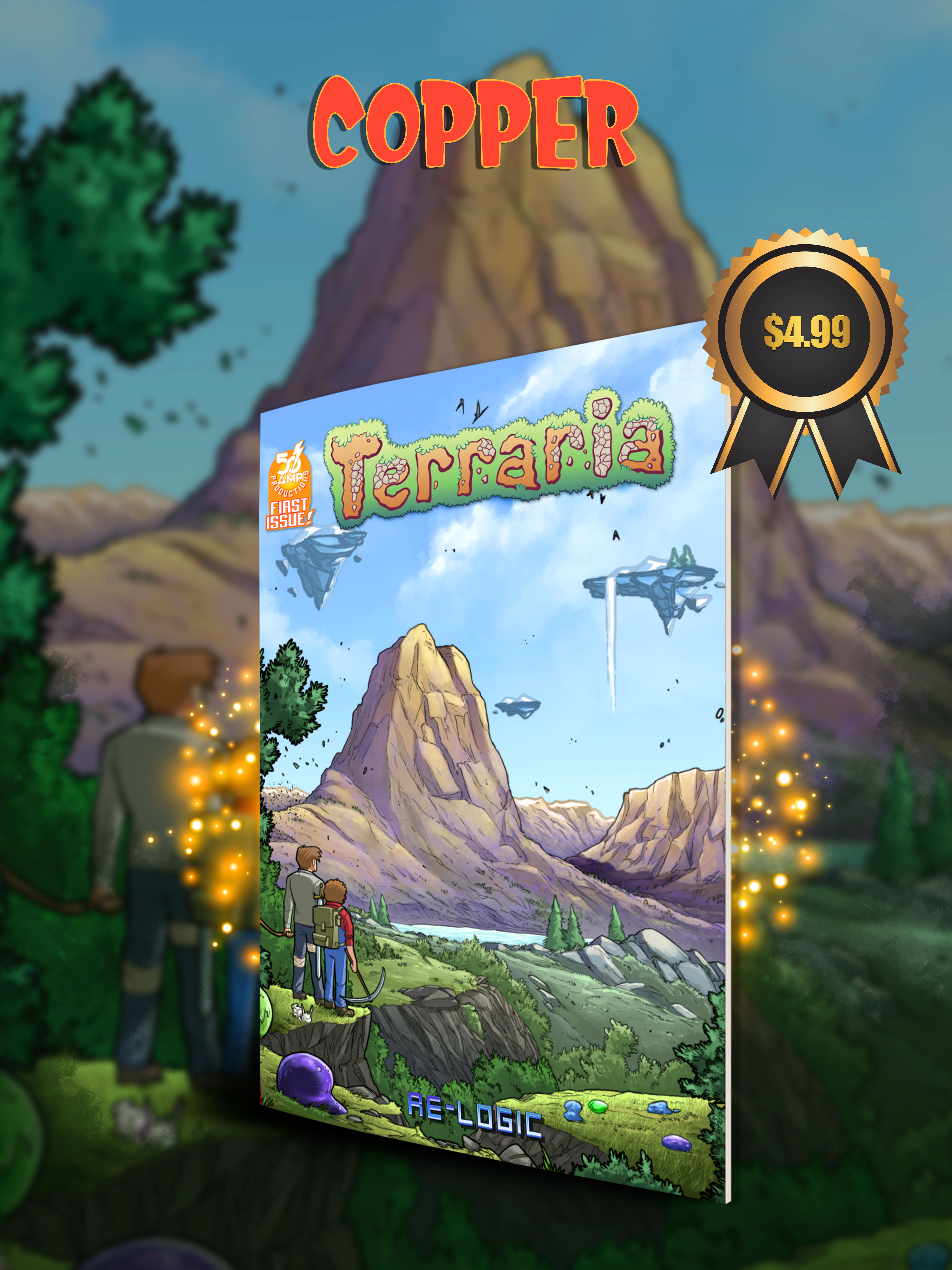 Terraria book one issue one фото 3