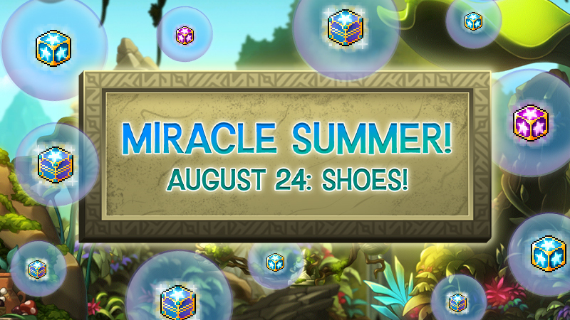 MapleStory - Miracle Summer - August 24 - Shoes - Steam News