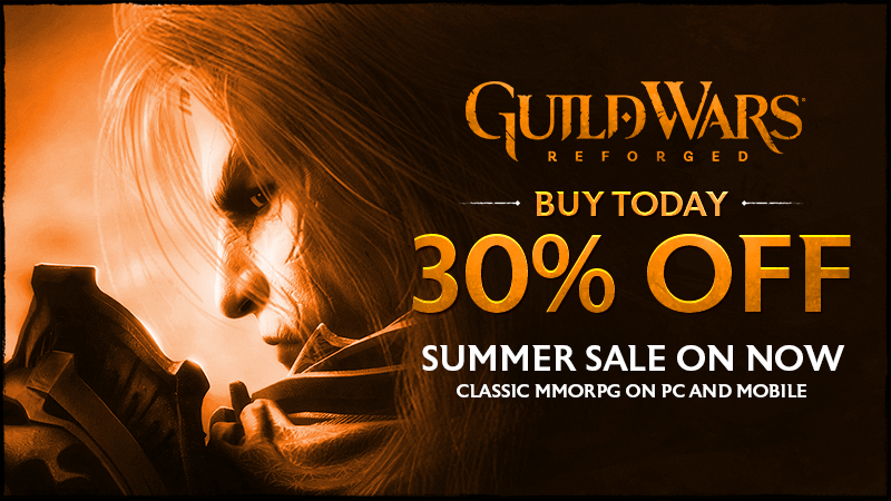 Experience Guild Wars: Reforged For 30% Off Until July 21!