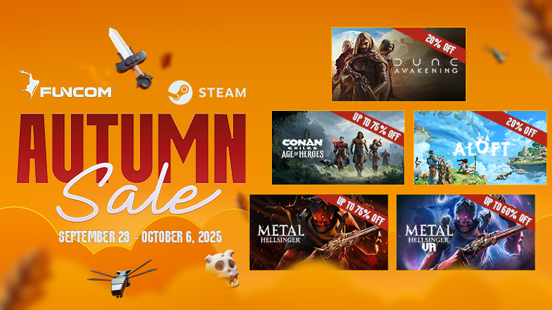 Funcom Autumn Sale 2025