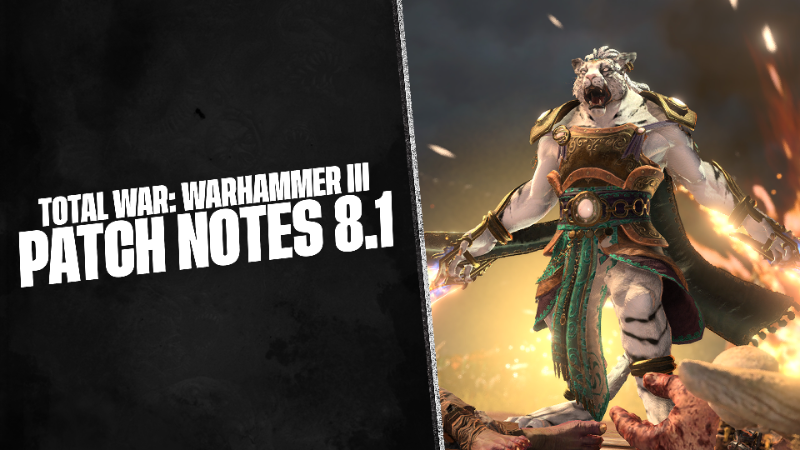 Patch 8.1 Now Live