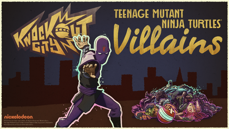TMNT VILLAINS IN KNOCKOUT CITY!