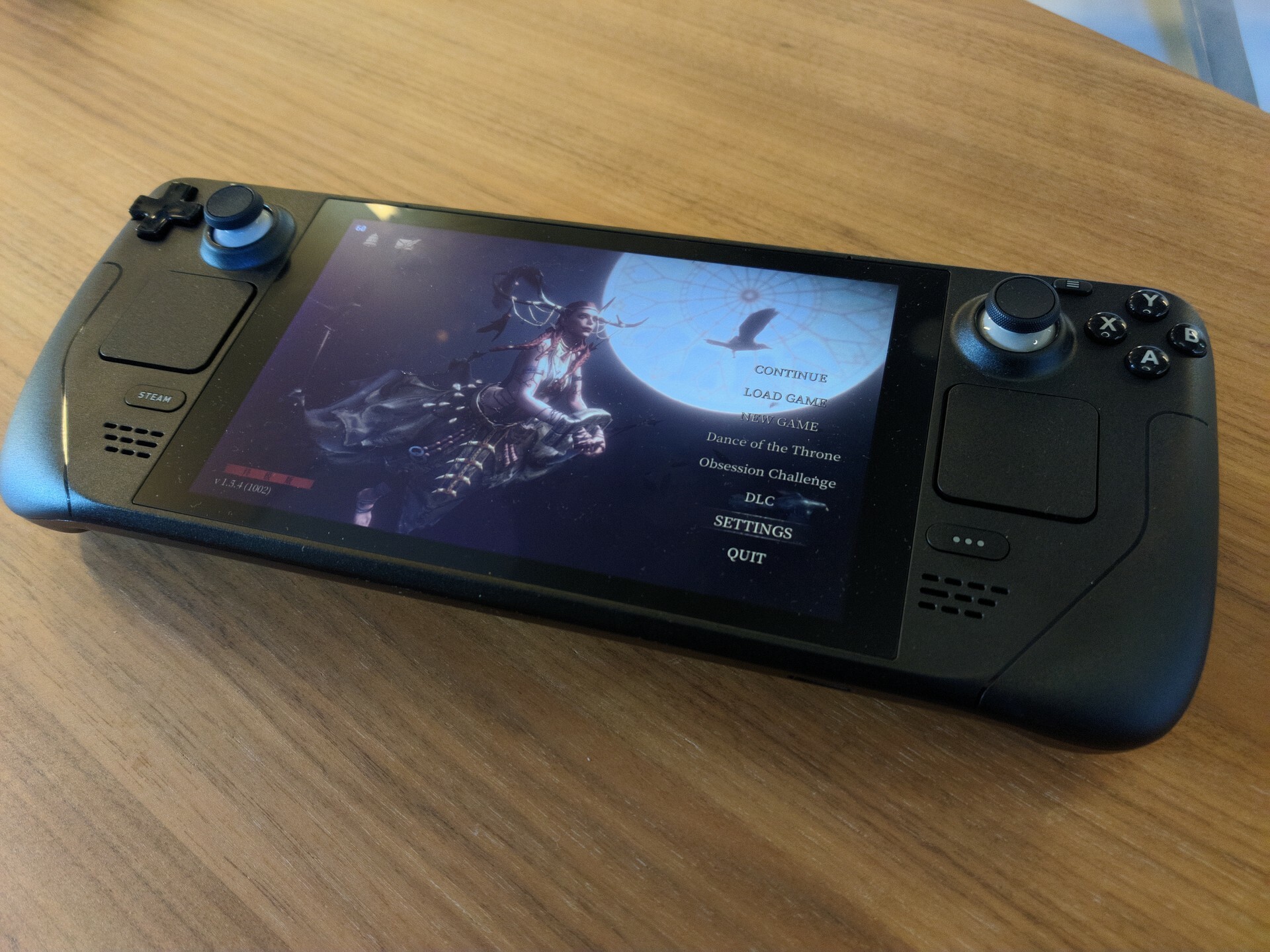 Steam official mobile gaming PC 'Steam Deck' setup version, UI