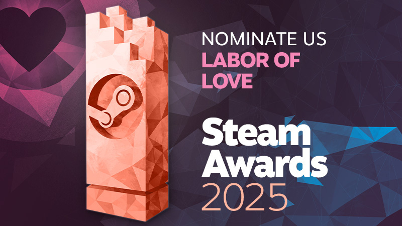 Sunblaze is Competing in Steam Awards' Labor of Love!