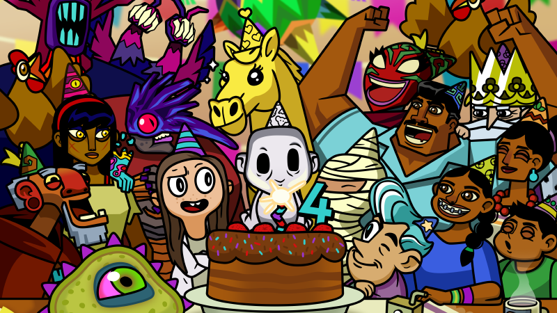Nobody Saves the World – 4-Year Anniversary Sale
