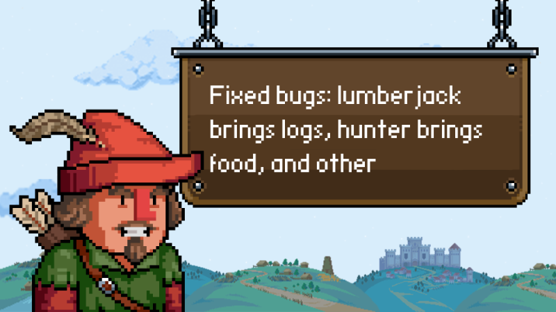 Steam :: Anvil Saga :: Fixed bugs: lumberjack brings logs, hunter ...