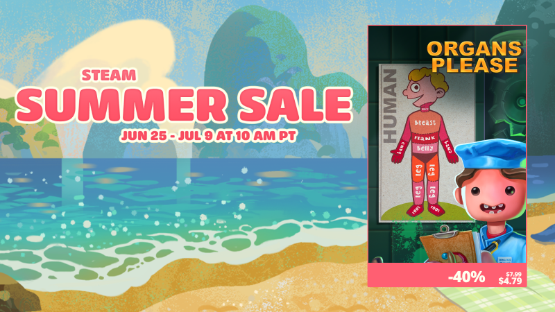 Organs Please Joins the Steam Summer Sale