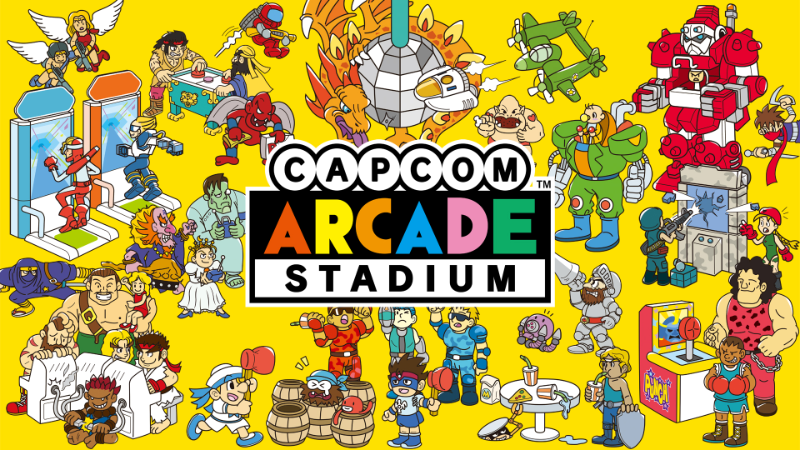 Play your favorite arcade games now in Capcom Arcade Stadium!
