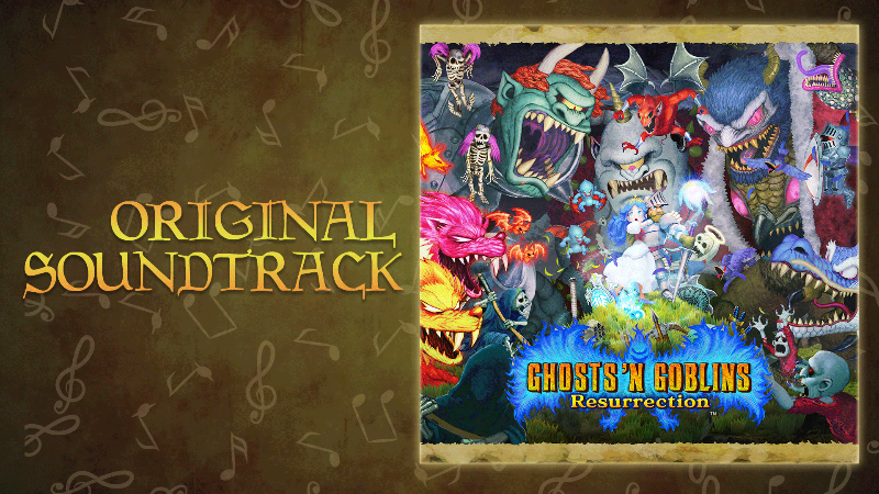 Ghosts 'n Goblins Resurrection Original Soundtrack Now Available!