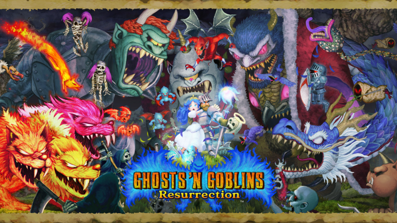 Ghosts 'n Goblins Resurrection is Now Available!