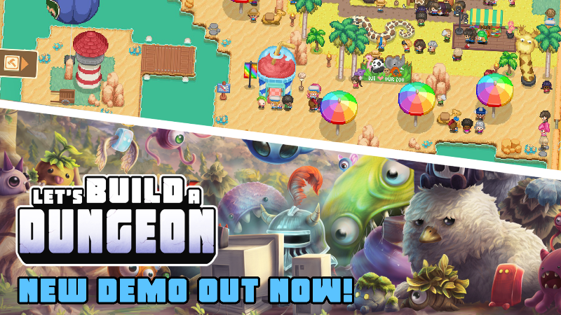 Community Zoo Showcase and New Let's Build a Dungeon Demo