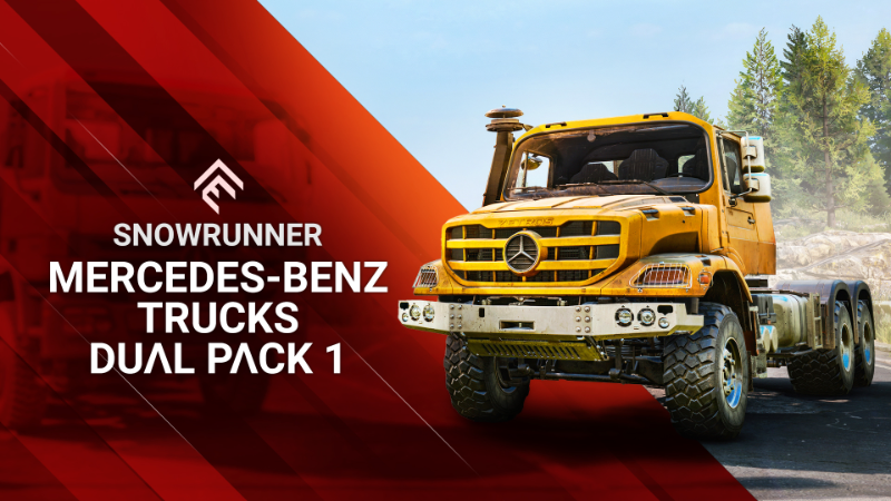The SnowRunner Mercedes-Benz Trucks Dual Pack 1 is now available!