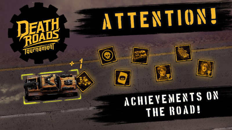 Attention! Achievements on the road!
