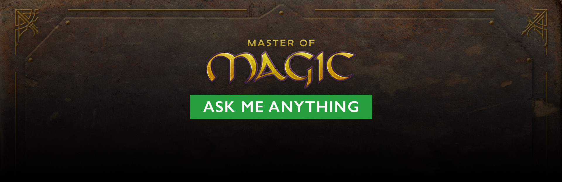 Master of Magic - Ask me Anything is now on Reddit