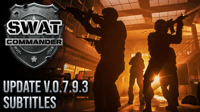 Windos Vista稼働SWAT4PCゲーム Steam：SWAT Commander