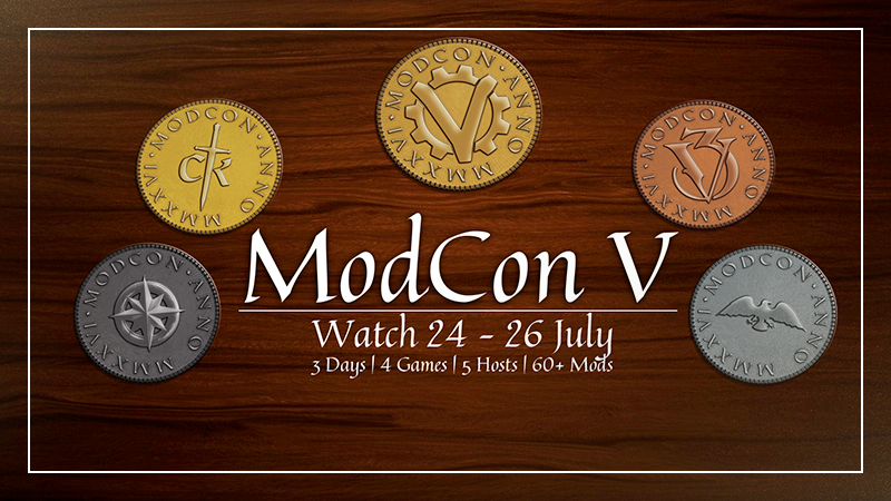 ModCon V (24th - 26th July)