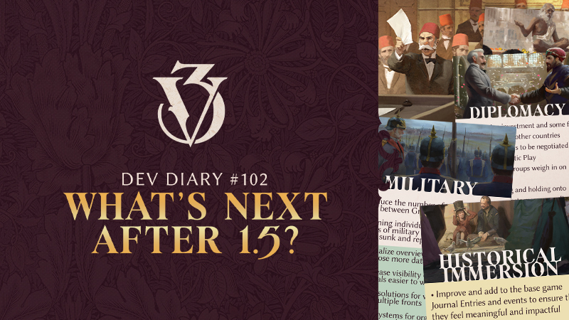 Victoria 3 - Dev Diary #101 - 1.5 Post-release Update : r/victoria3